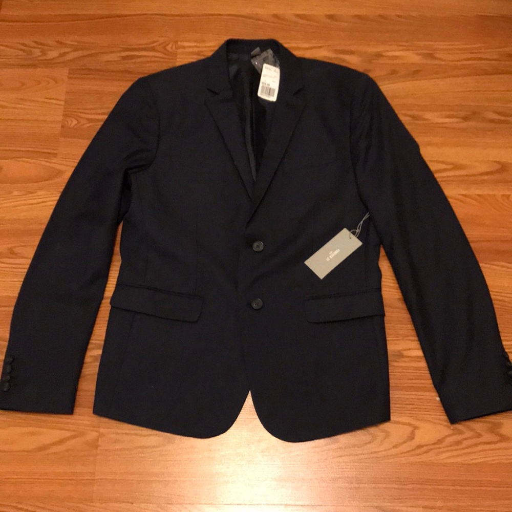 Forever 21 Mens Navy Blue Blazer